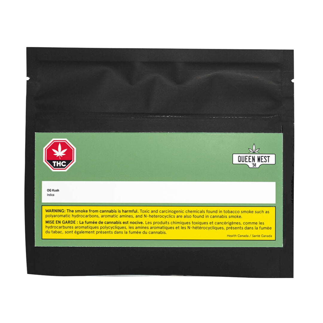 QUEEN WEST '94 OG KUSH (IND) DRIED - 3.5G