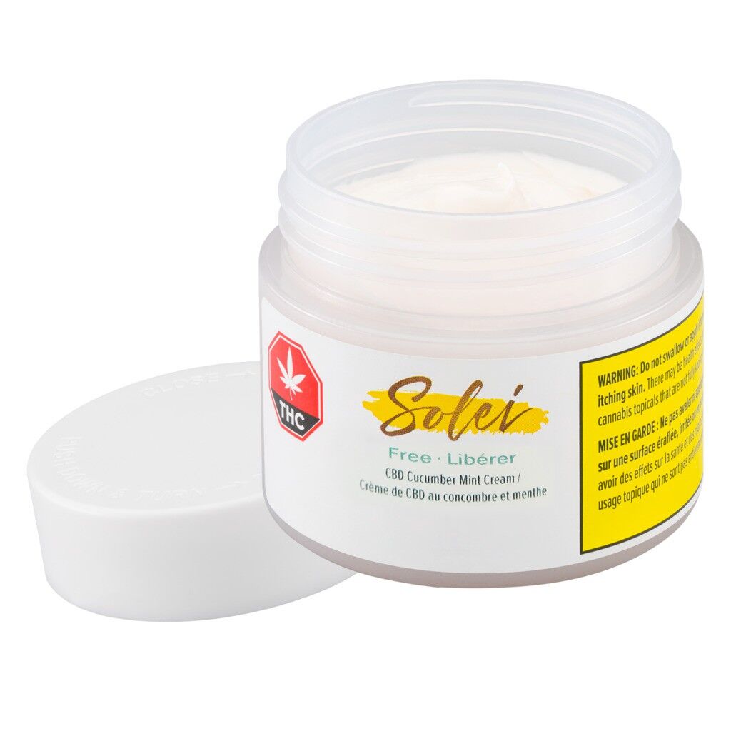 SOLEI FREE CBD (H) SCENTED BODY CREAM - 75G