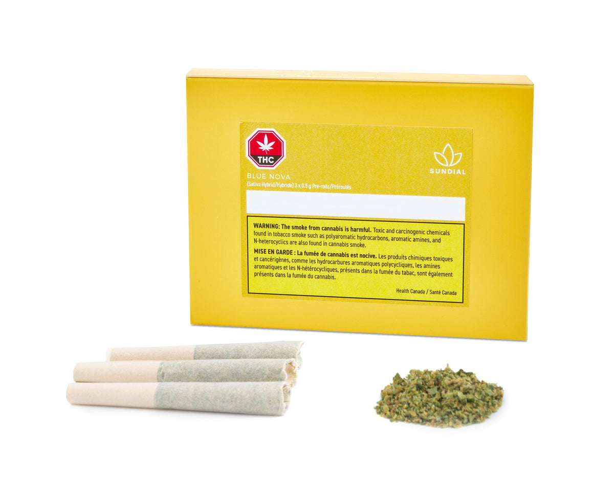SUNDIAL BLUE NOVA (S) PRE-ROLL - 0.5G X 3