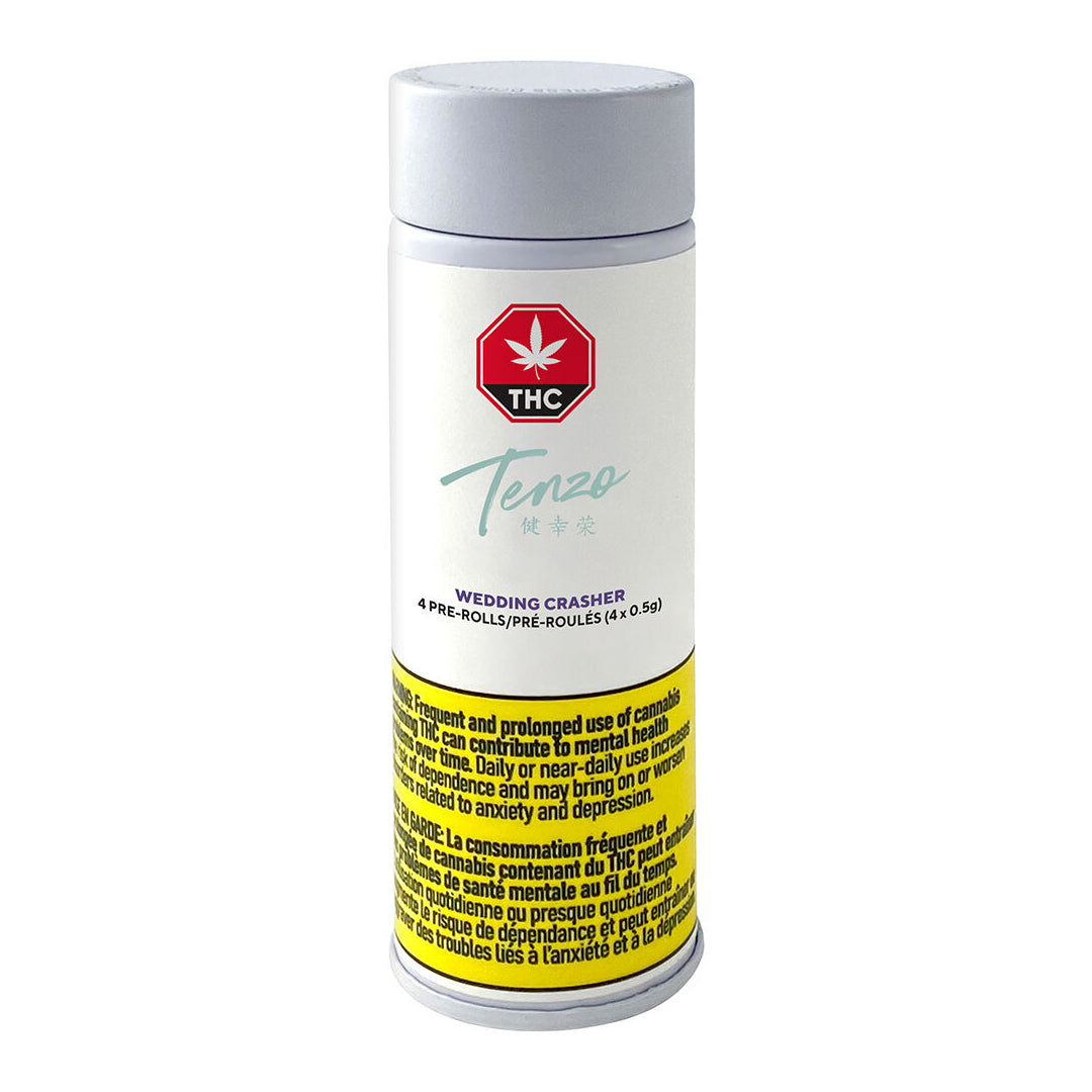 TENZO WEDDING CRASHER (H) PRE-ROLL - 0.5G X 4