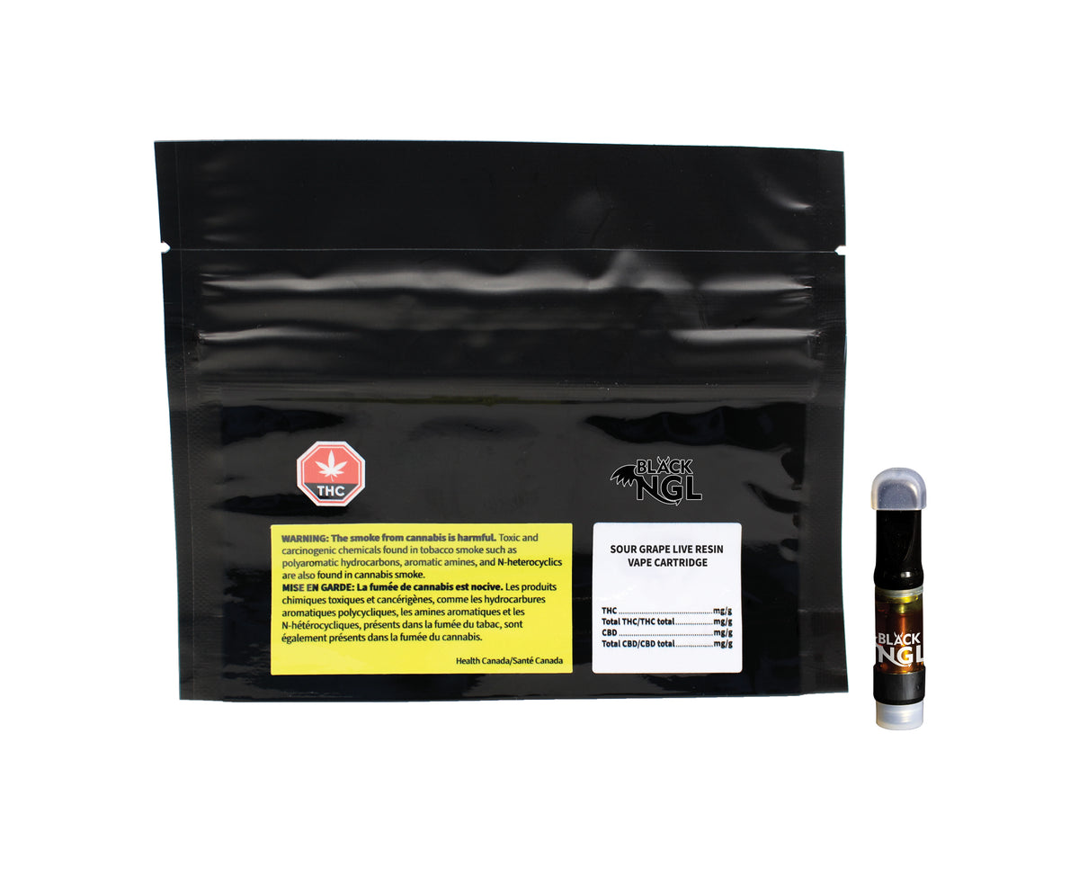 BLACK NGL SOUR GRAPE LIVE RESIN (H) 510 - 0.5G