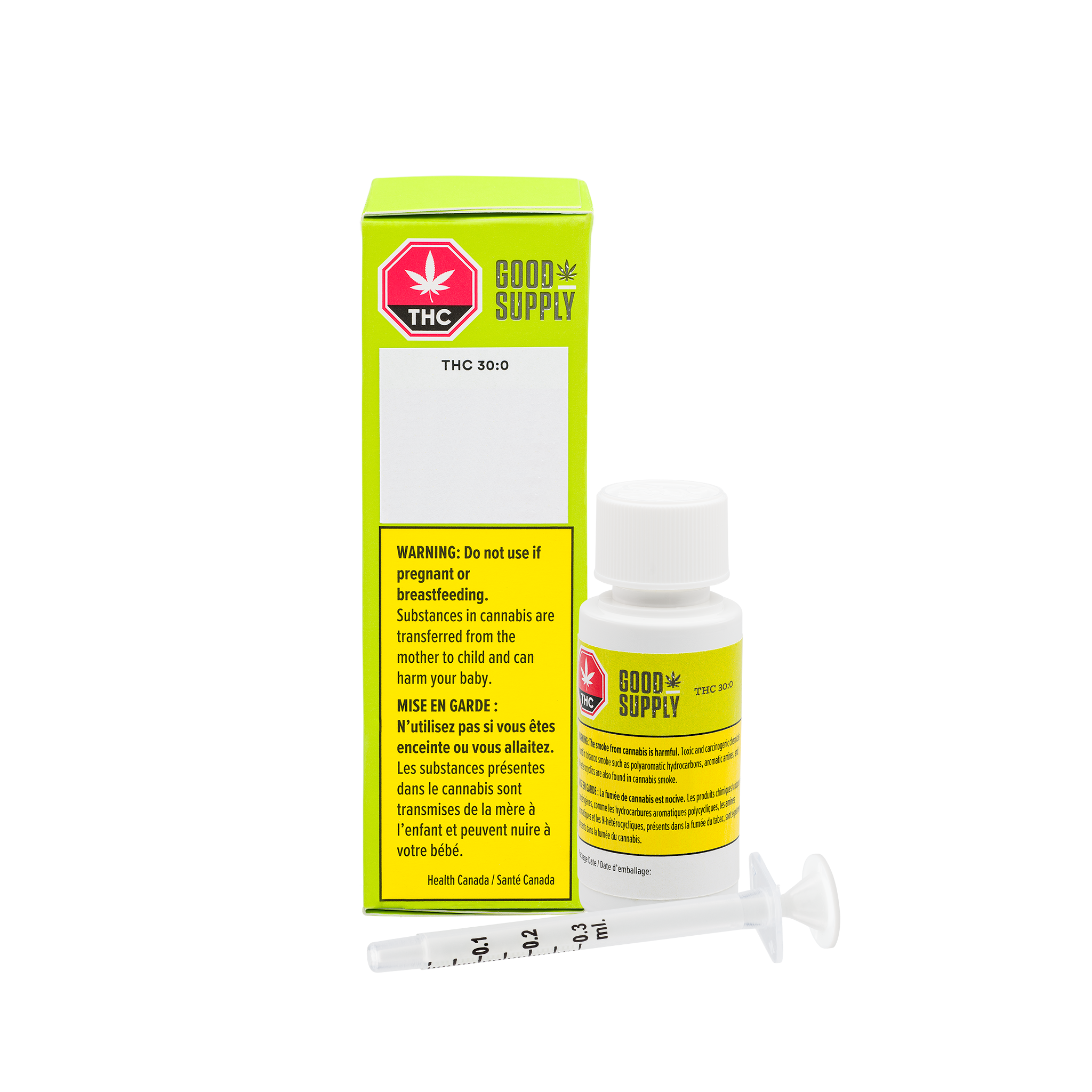 GOOD SUPPLY THC 30:0 (H) OIL - 30ML