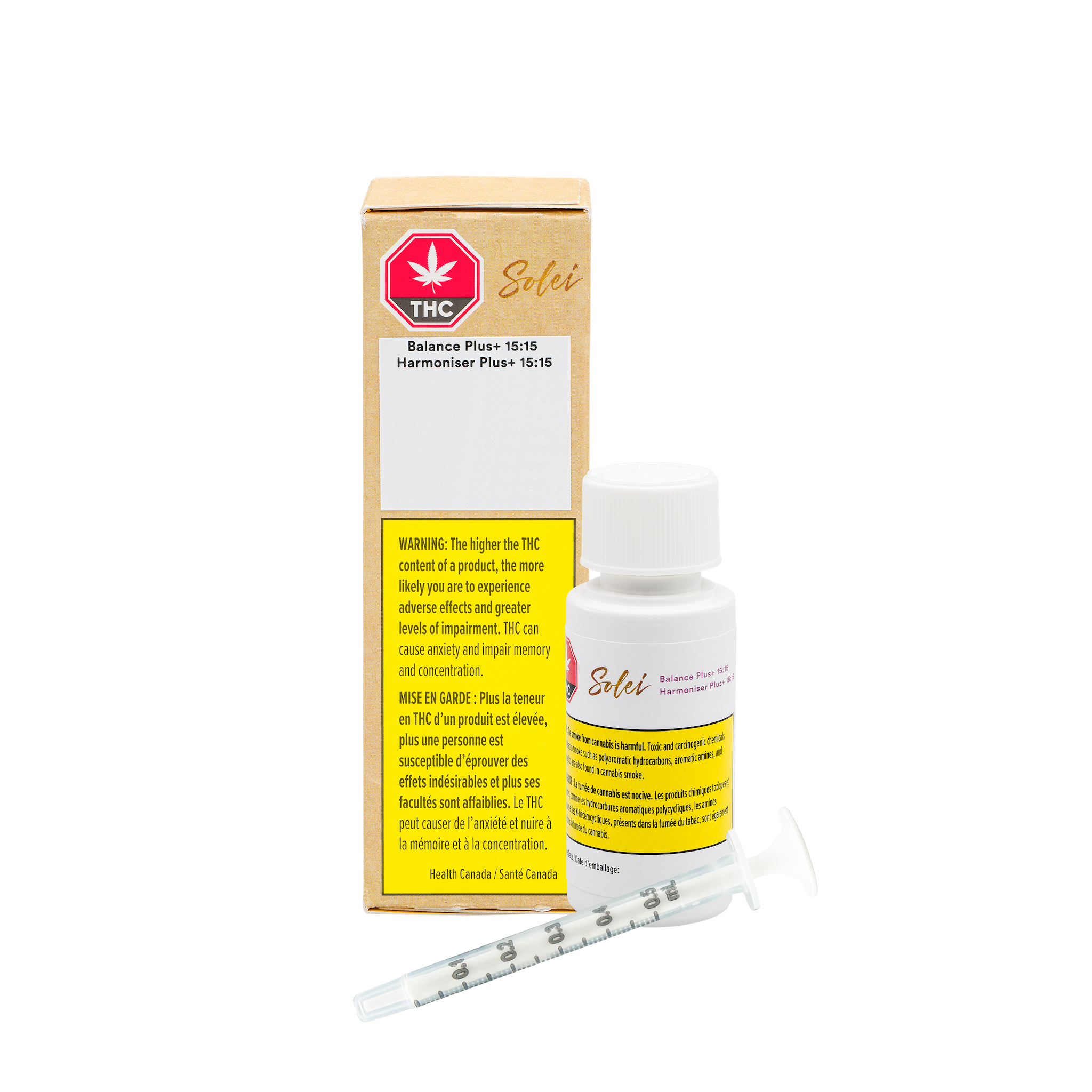 SOLEI BALANCE PLUS+ 15:15 (H) OIL - 30ML