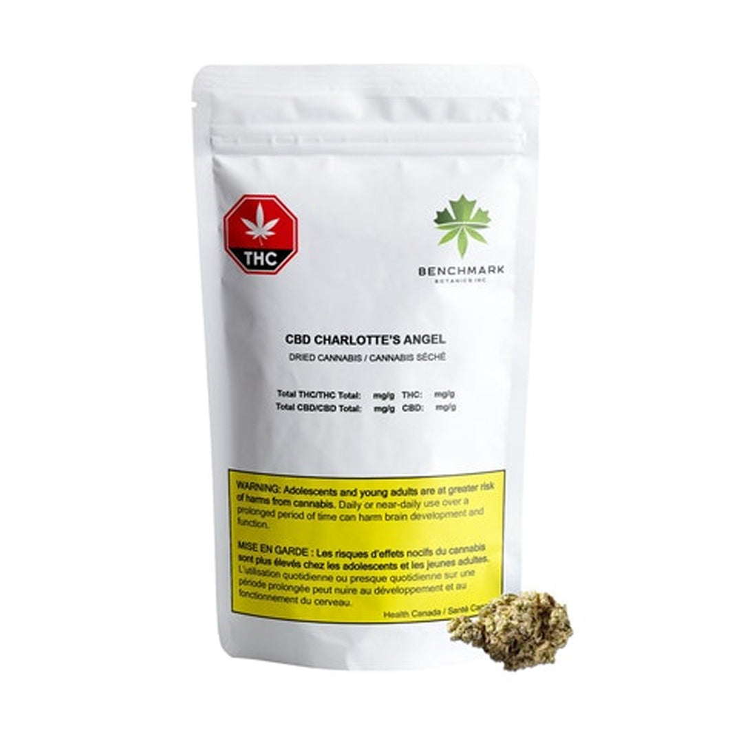 BENCHMARK CBD CHARLOTTE'S ANGEL (S) DRIED - 3.5G