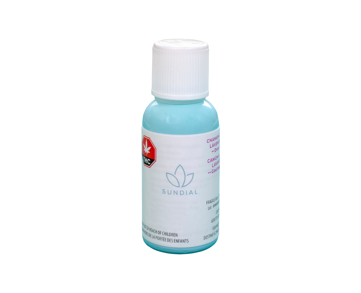 SUNDIAL CHAMOMILE LAVENDER CBD (H) DROPS - 30ML