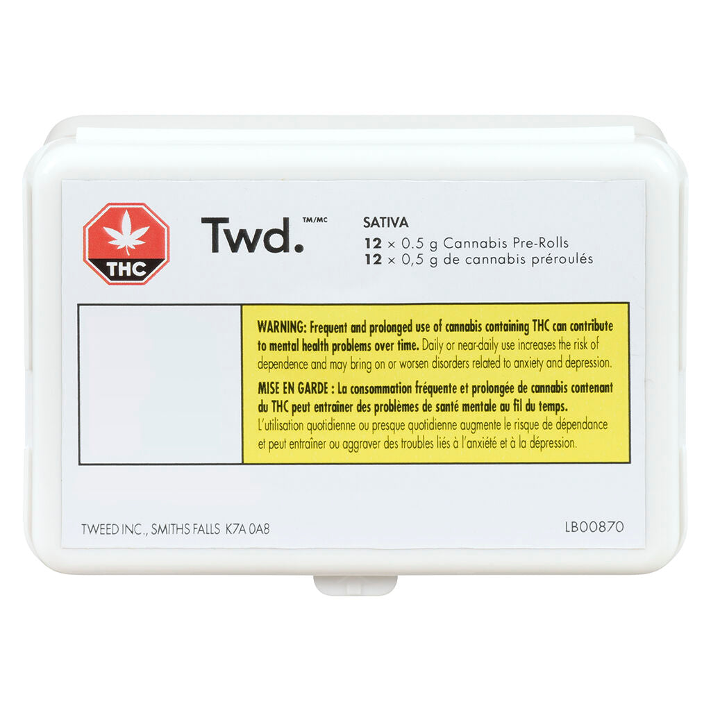 TWD. INDICA (IND) PRE-ROLL - 0.5G X 12