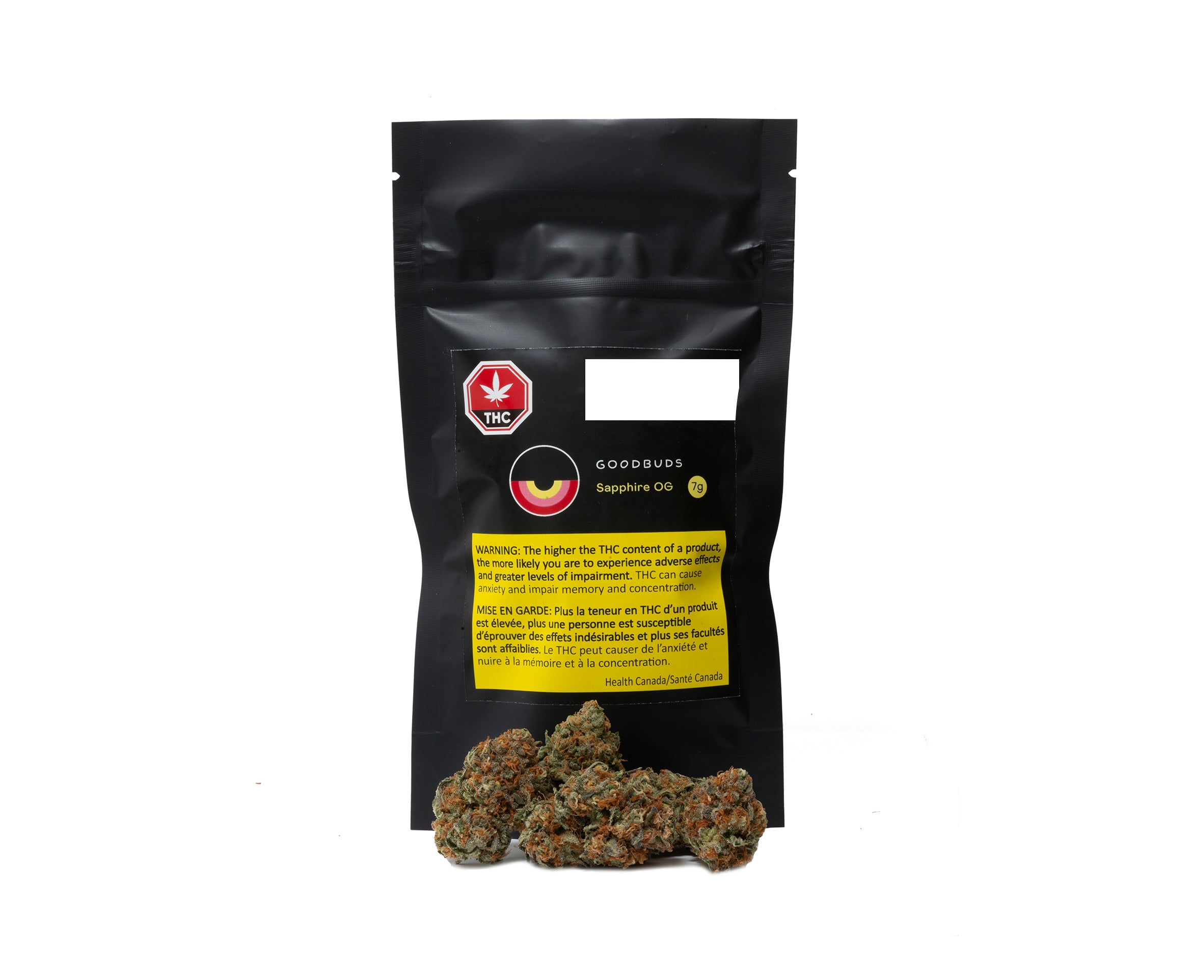 GOOD BUDS SAPPHIRE OG (IND) DRIED - 7G