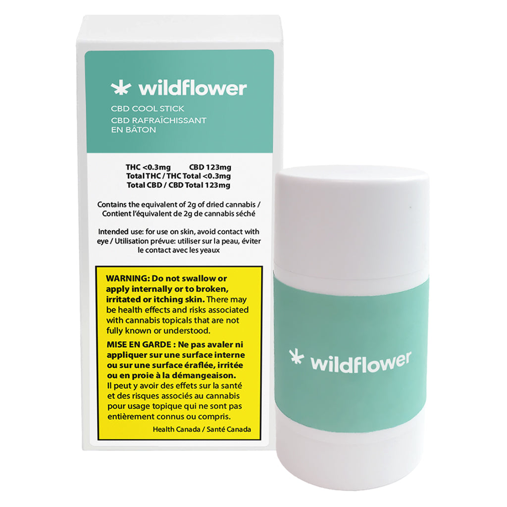 WILDFLOWER CBD COOL STICK (H) LOTION - 123MG