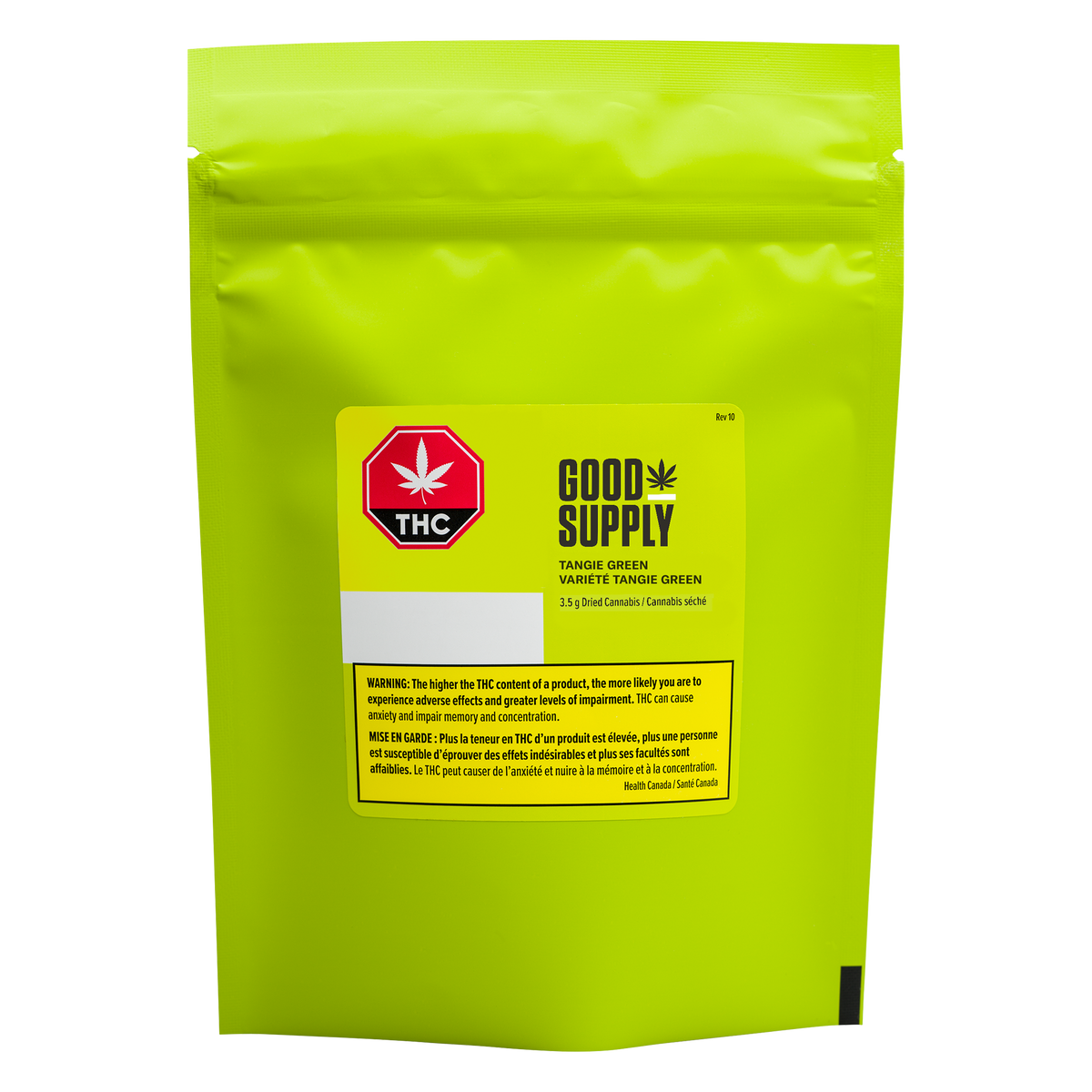 GOOD SUPPLY TANGIE GREEN (H) DRIED - 3.5G