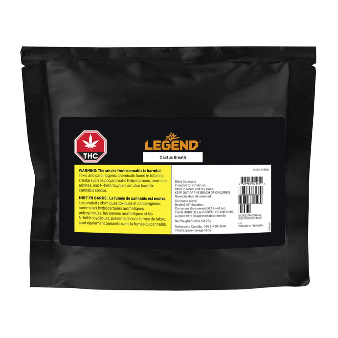 LEGEND CACTUS BREATH (IND) DRIED - 28G