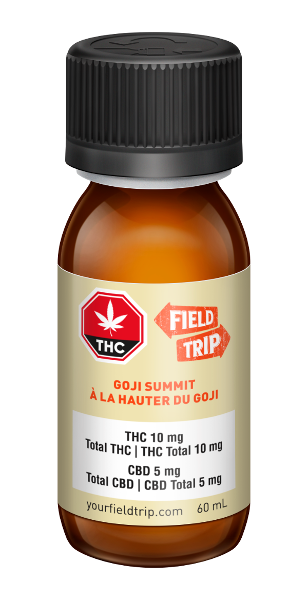 FIELD TRIP GOGI SUMMIT (H) BEV - 10MG THC : 5MG CBD X 60ML