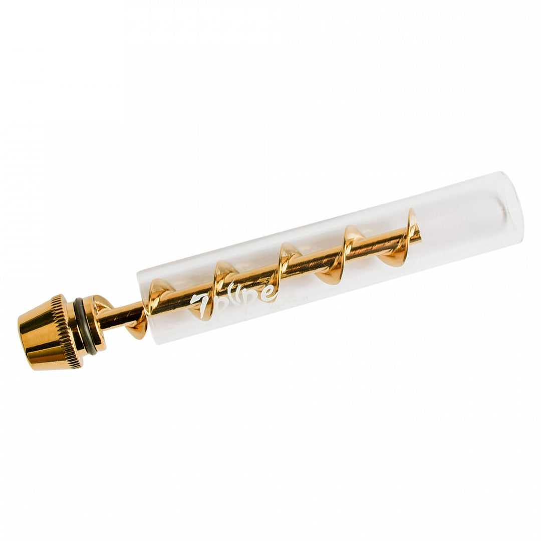 7PIPE 4" TWISTY GLASS BLUNT PIPE - ASSORTED
