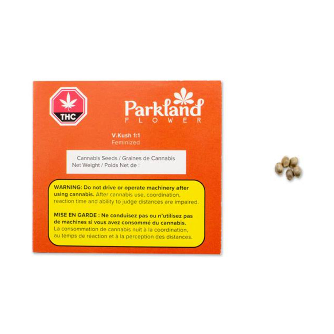 PARKLAND FLOWER NEXT GEN V KUSH 1:1 (H) SEEDS - 5PK