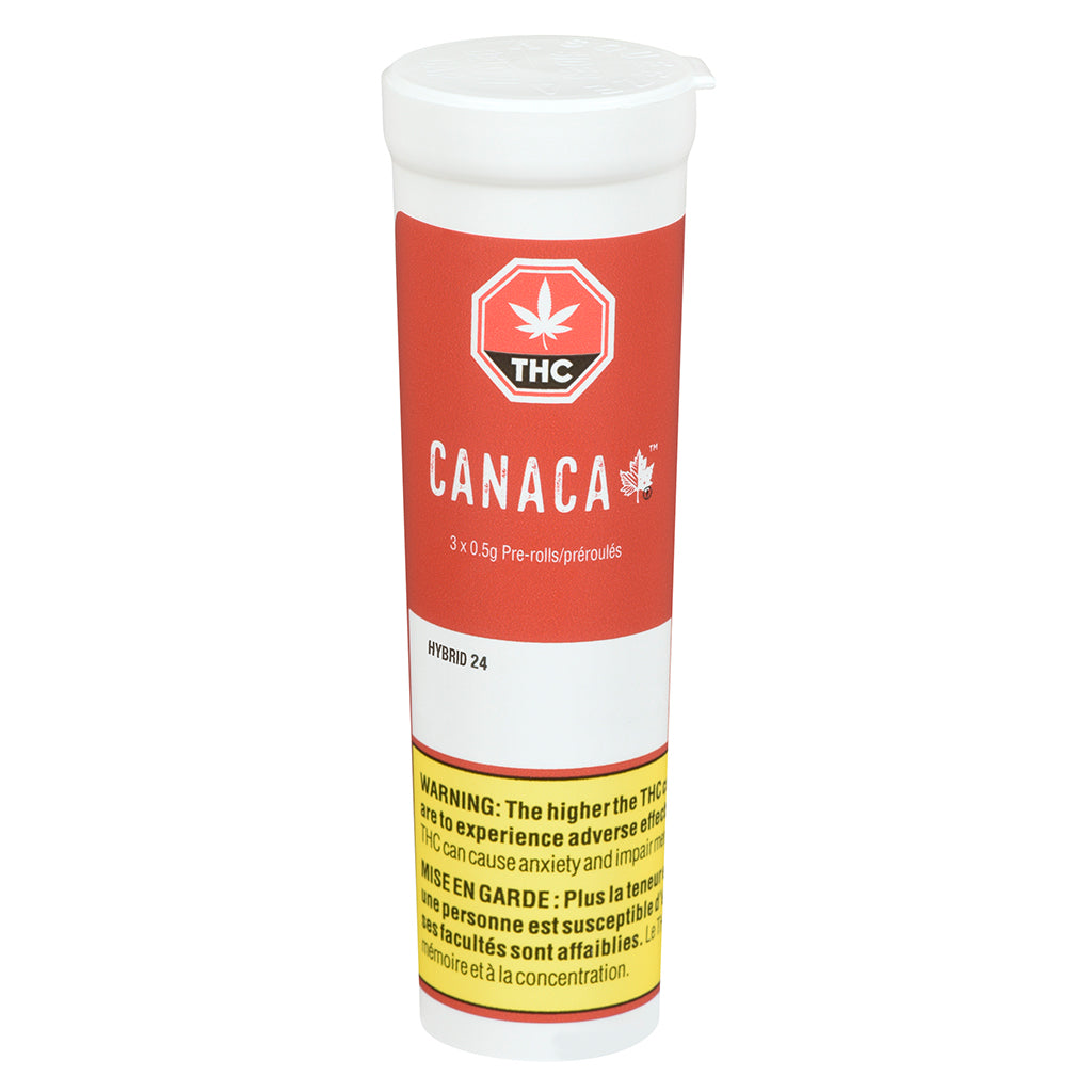 CANACA HYBRID 24 (H) PRE-ROLL - 0.5G X 3