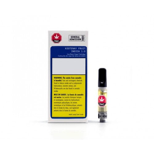 GENERAL ADMISSION KOOTENAY FRUIT LIVE RESIN (IND) 510 - 0.95