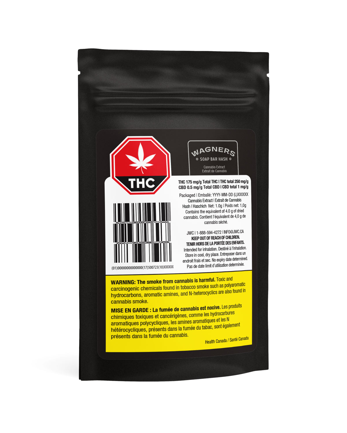 WAGNERS SOAP BAR (H) HASH - 4G
