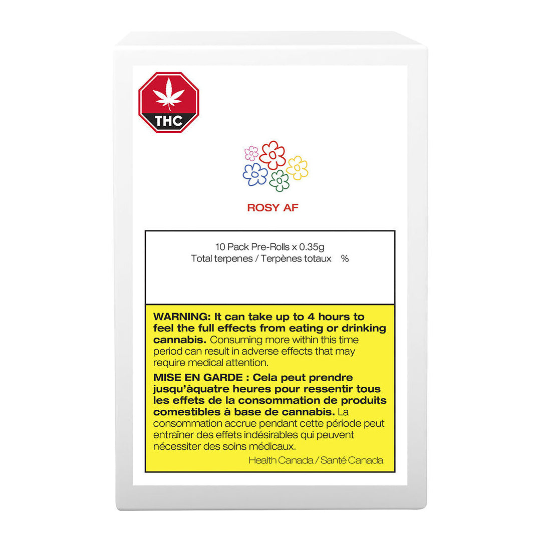 CARMEL SUPER FLOWER ROSY AF (S) PRE-ROLL - 0.35G X 10