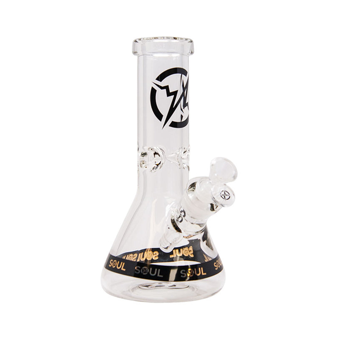 SOUL GLASS 10" 9MM THICK GLASS BEAKER