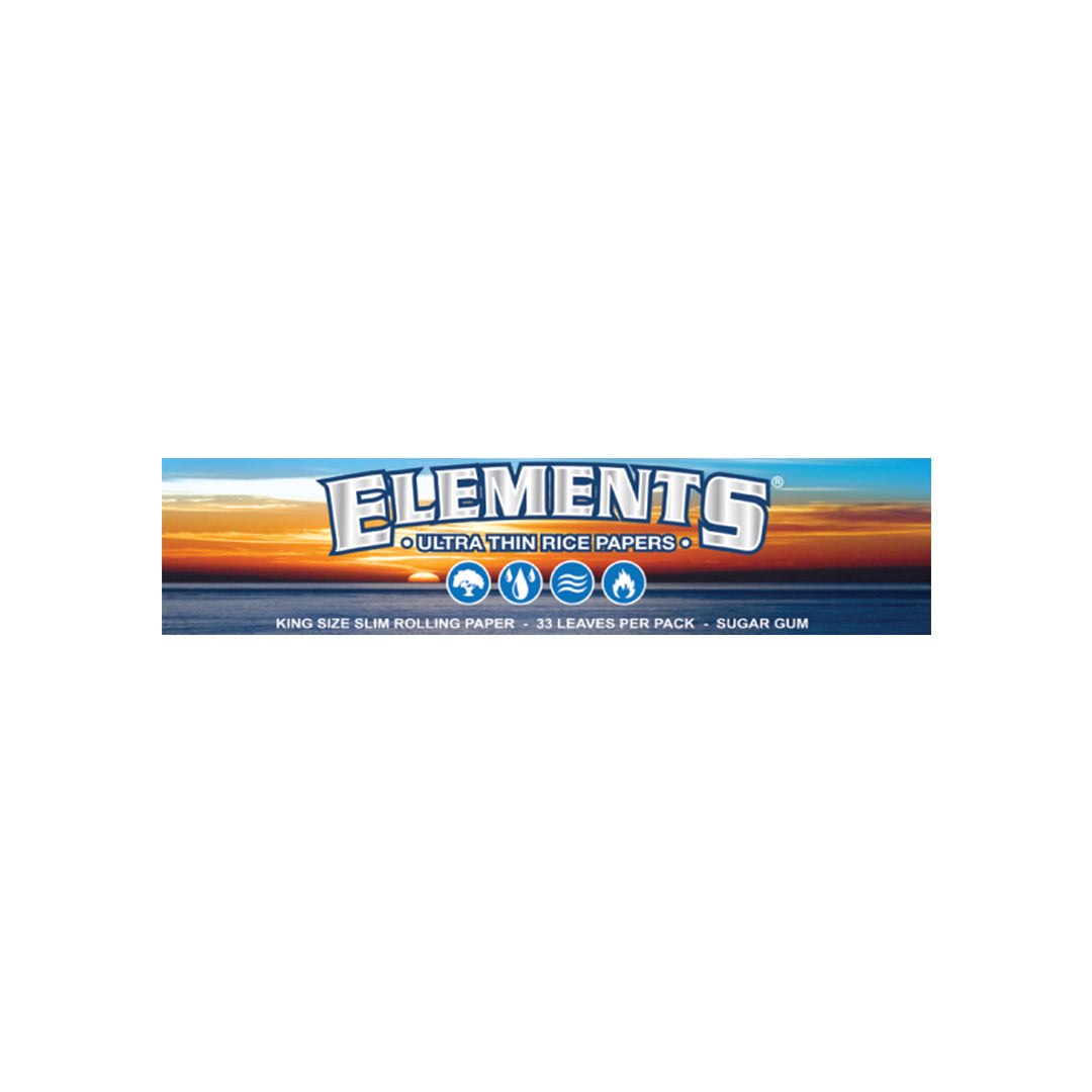 ELEMENTS ROLLING PAPERS KING SIZE SLIM