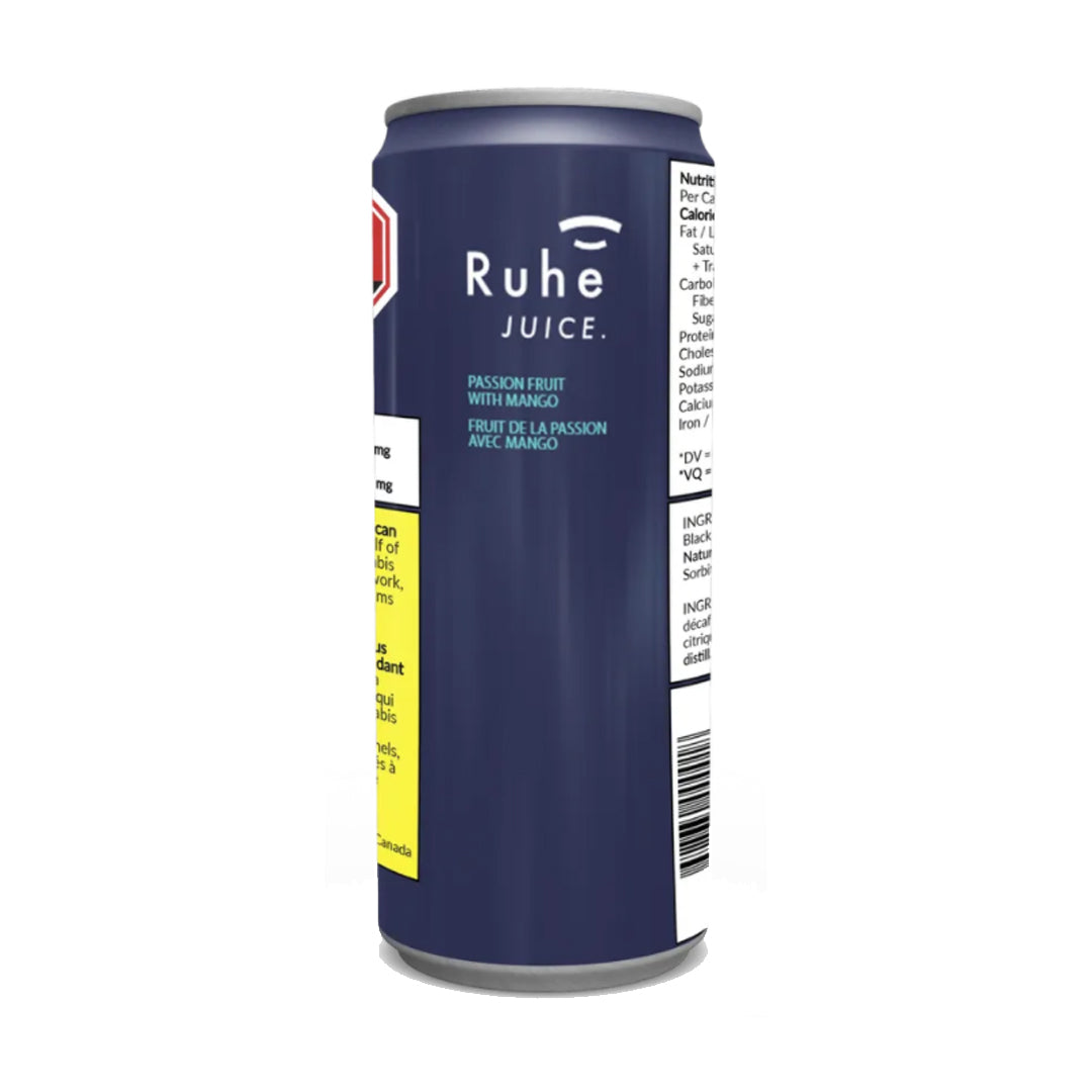 RUHE PASSIONFRUIT JUICE WITH MANGO (H) BEV - 355ML X 1