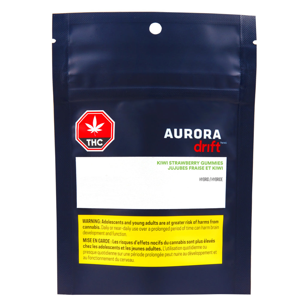 AURORA DRIFT KIWI STRAWBERRY (H) CHEW - 5MG X 2