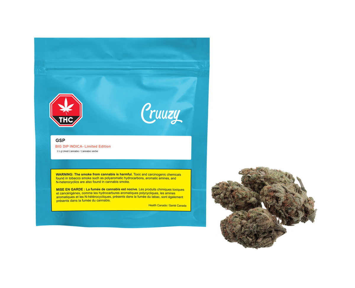 CRUUZY BIG DIP (IND) DRIED - 3.5G