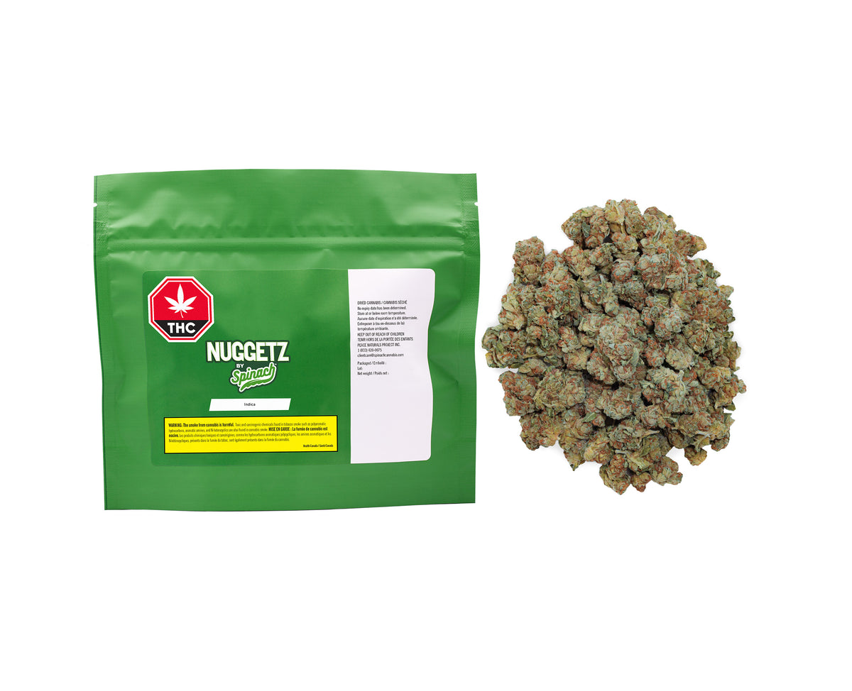 SPINACH NUGGETZ (IND) DRIED - 28G