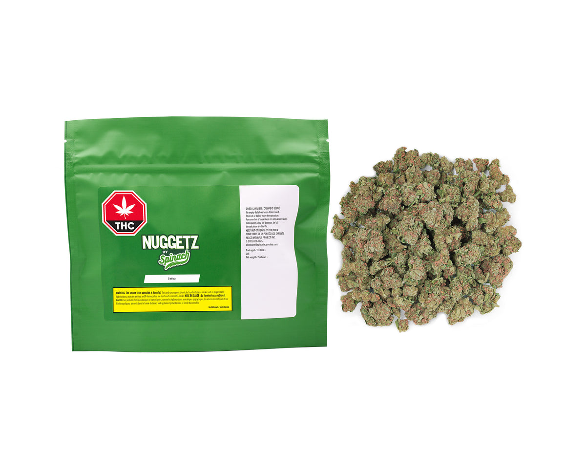 SPINACH NUGGETZ (S) DRIED - 28G