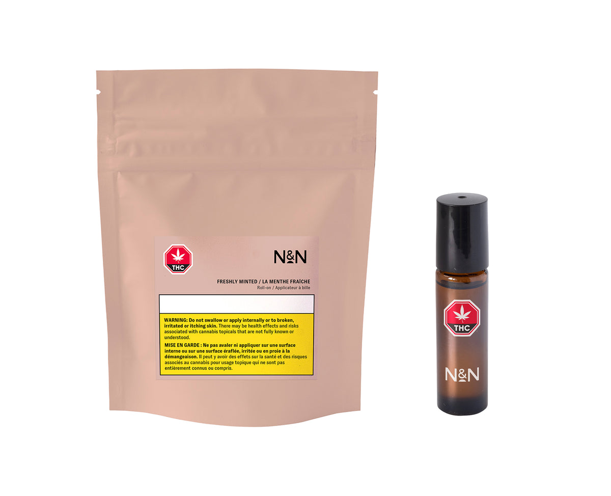 NOON & NIGHT PEPPERMINT CBD (H) ROLL-ON GEL - 8.4G