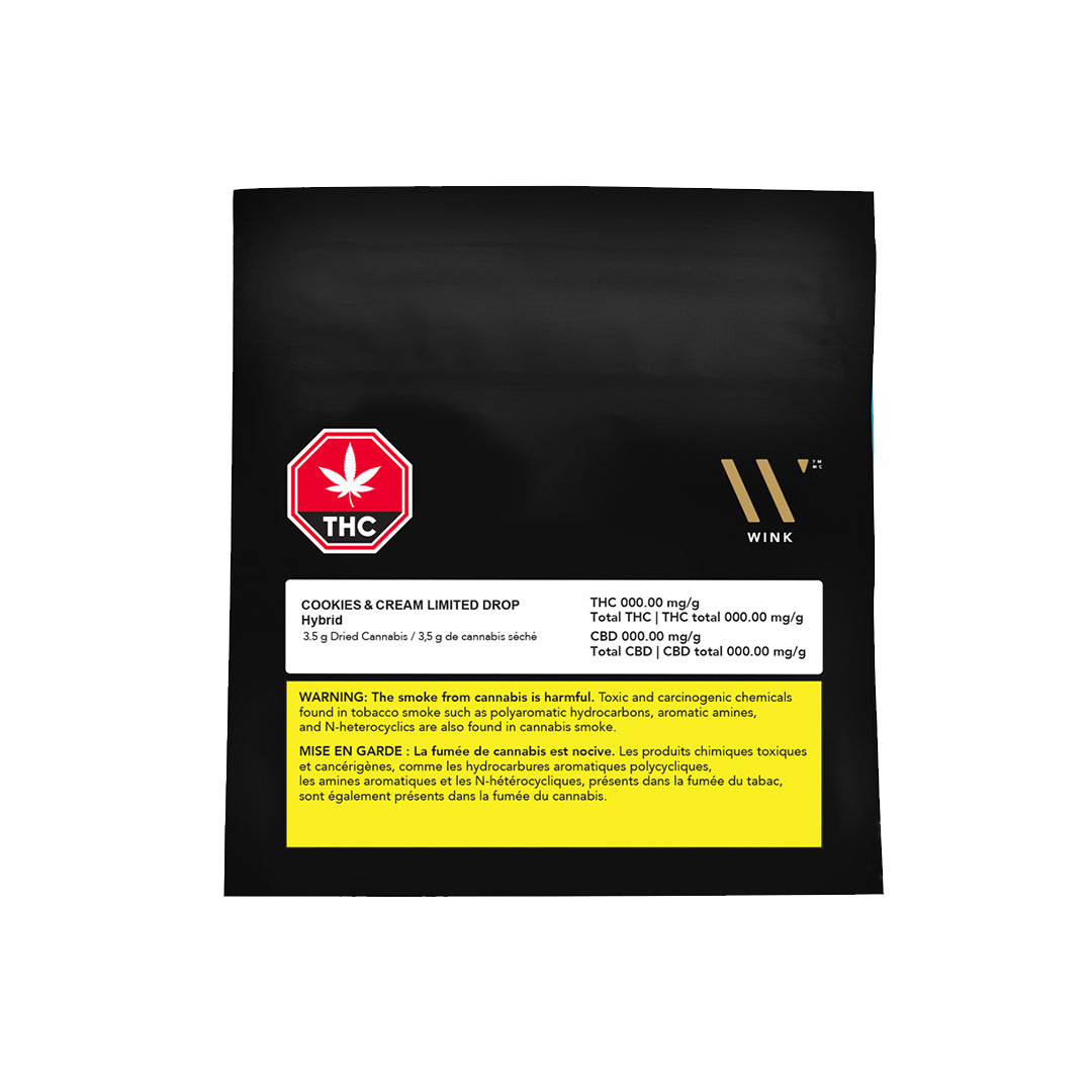 WINK COOKIES AND CREAM (H) DRIED - 3.5G