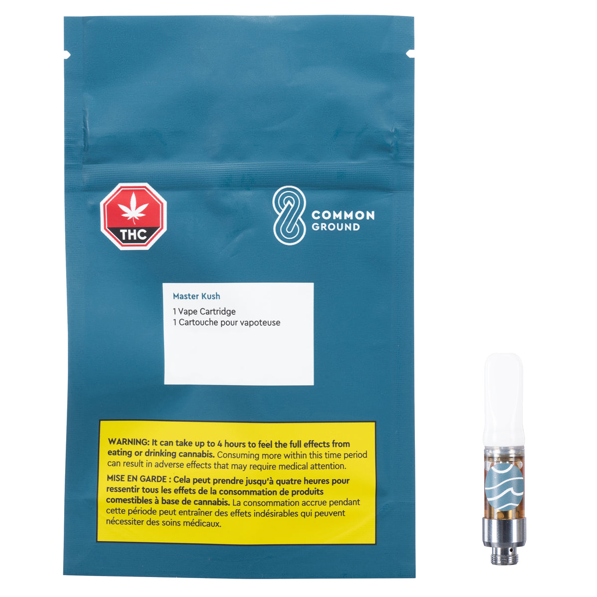 COMMON GROUND MASTER KUSH (IND) 510 - 1G