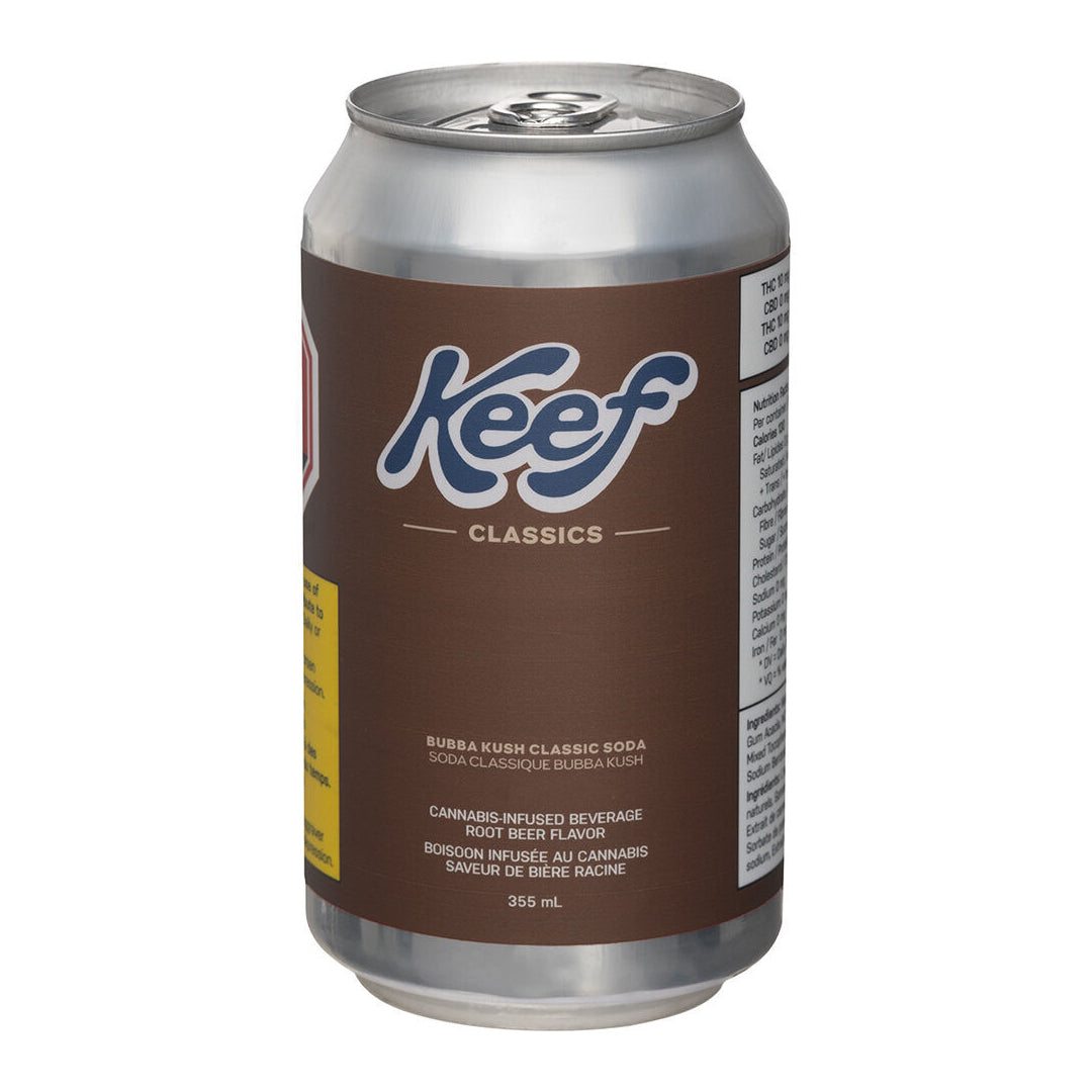 KEEF BUBBA KUSH ROOT BEER CLASSIC (H) BEV - 355ML X 10MG