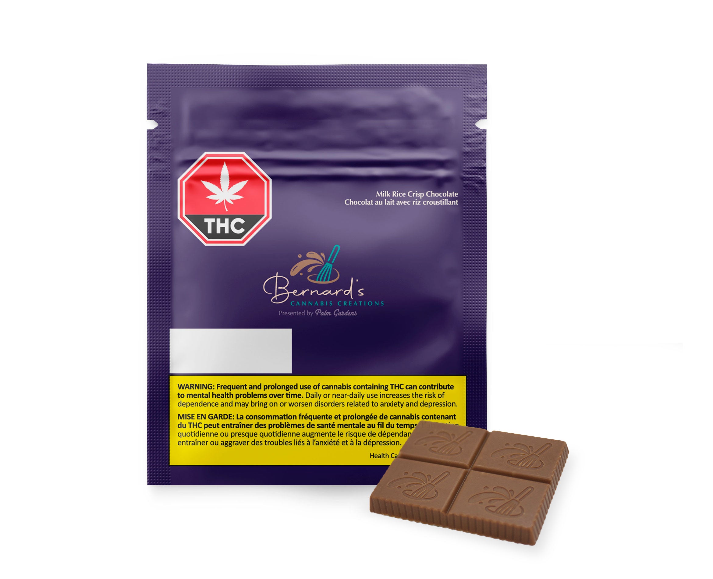 BERNARDS RICE CRISP BAR (H) CHOC - 10MG X 1