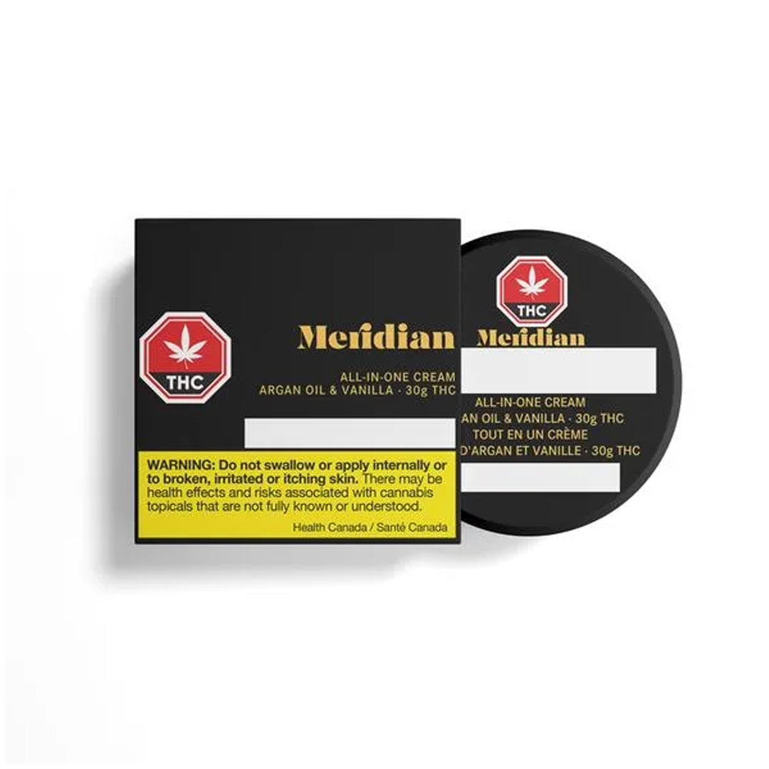 MERIDIAN ALL-IN-ONE CREAM ARGAN OIL & VANILLA (H) CREAM -30G