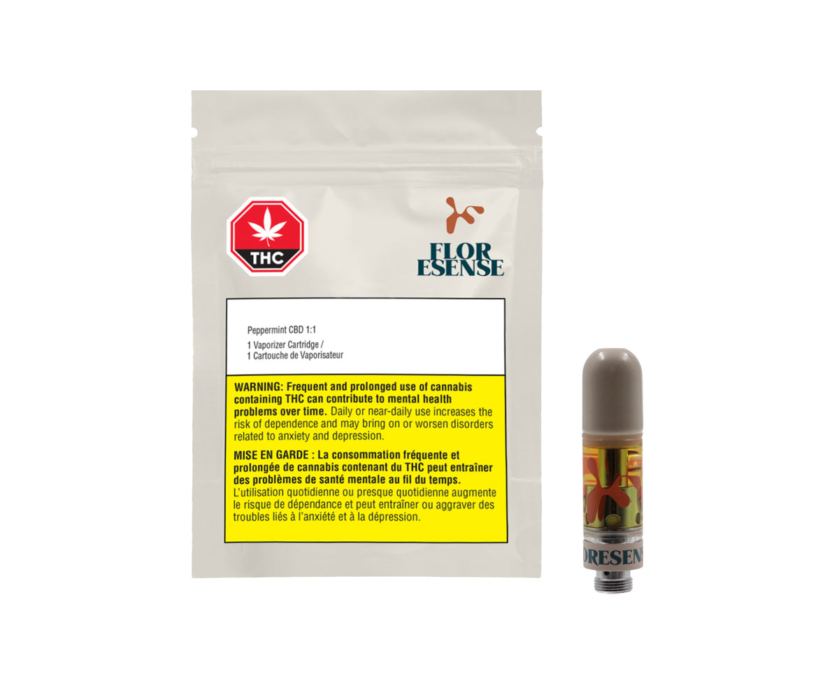 FLORESENSE PEPPERMINT 1:1 CBD (H) 510 - 0.5G