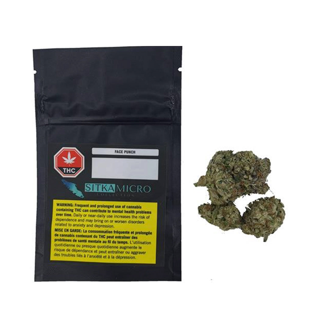 SITKA WEED WORKS FACE PUNCH (IND) DRIED - 3.5G