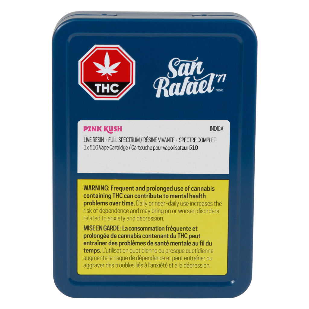 SAN RAFAEL 71 PINK KUSH LIVE RESIN (IND) 510 - 0.5G