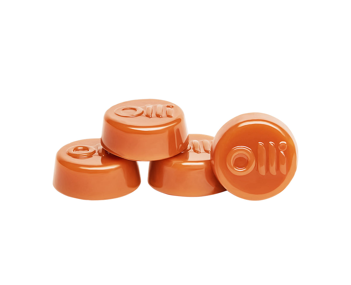OLLI PASSION FRUIT CARAMELTS (H) CANDY - 2.5MG X 4