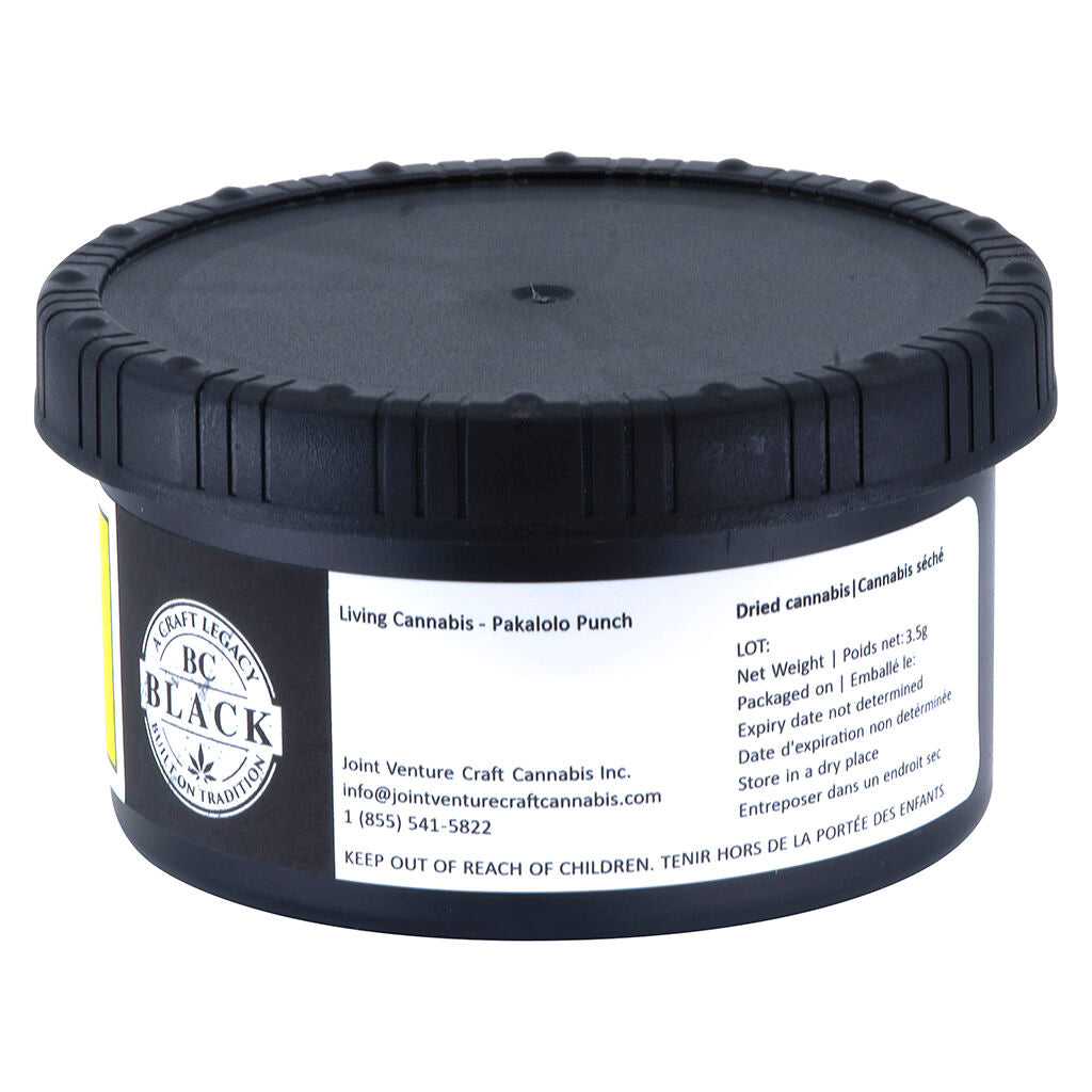BC BLACK LIVING CANNABIS PAKALOLO PUNCH (IND) - 3.5G
