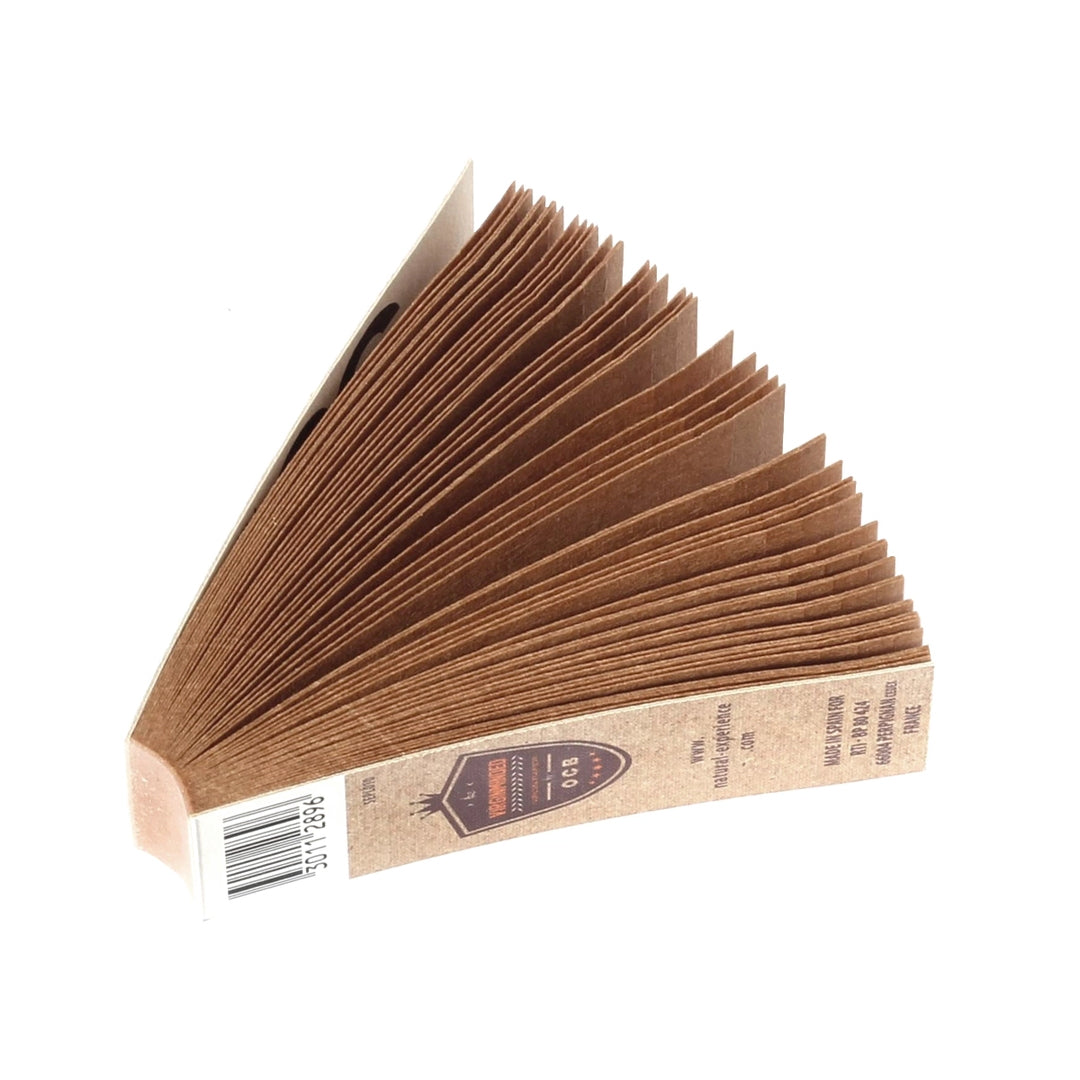 OCB UNBLEACHED PERFORATED FILTER TIPS