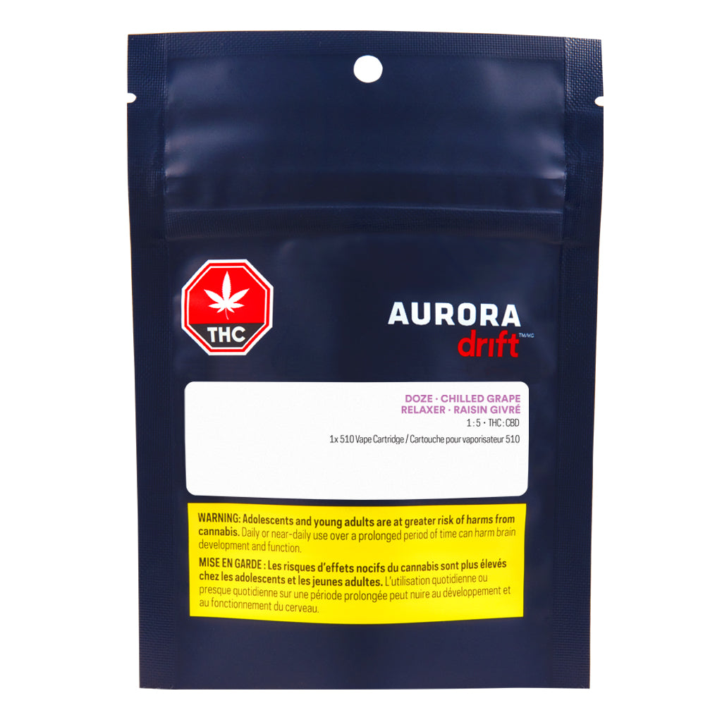 AURORA DRIFT DOZE CHILLED GRAPE (H) 510 - 0.5G