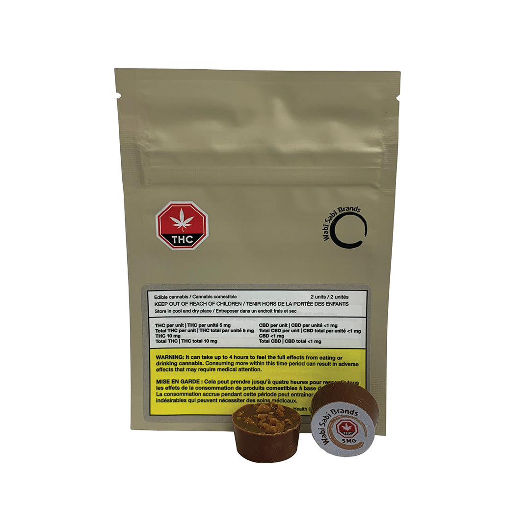 WABI SABI MILK CHOC COOKIES AND CREAM (H) CHOC 5MG X 2