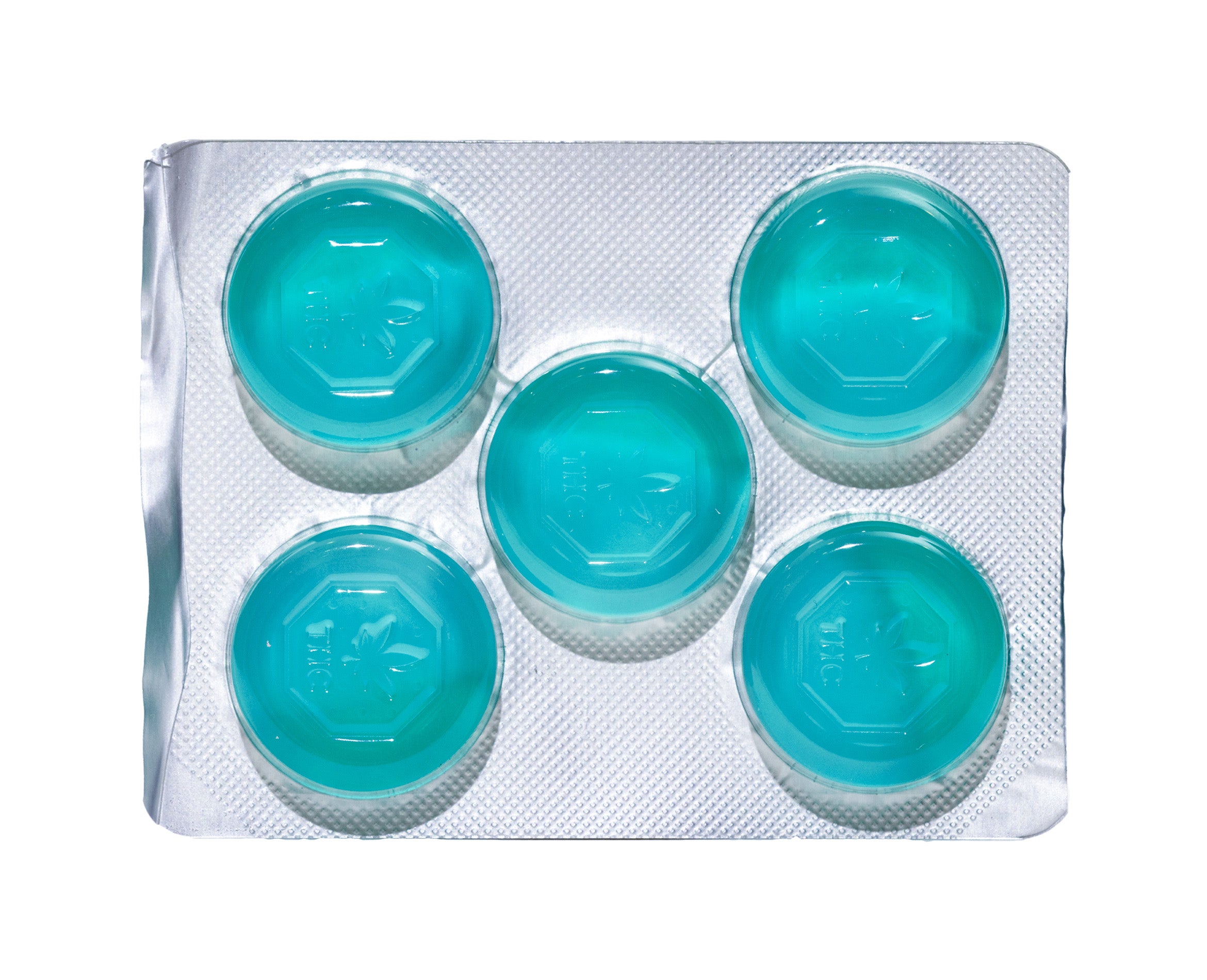 PURE CHEWS CBD 75 BLUE RASPBERRY (H) CHEW - 15MG X 5