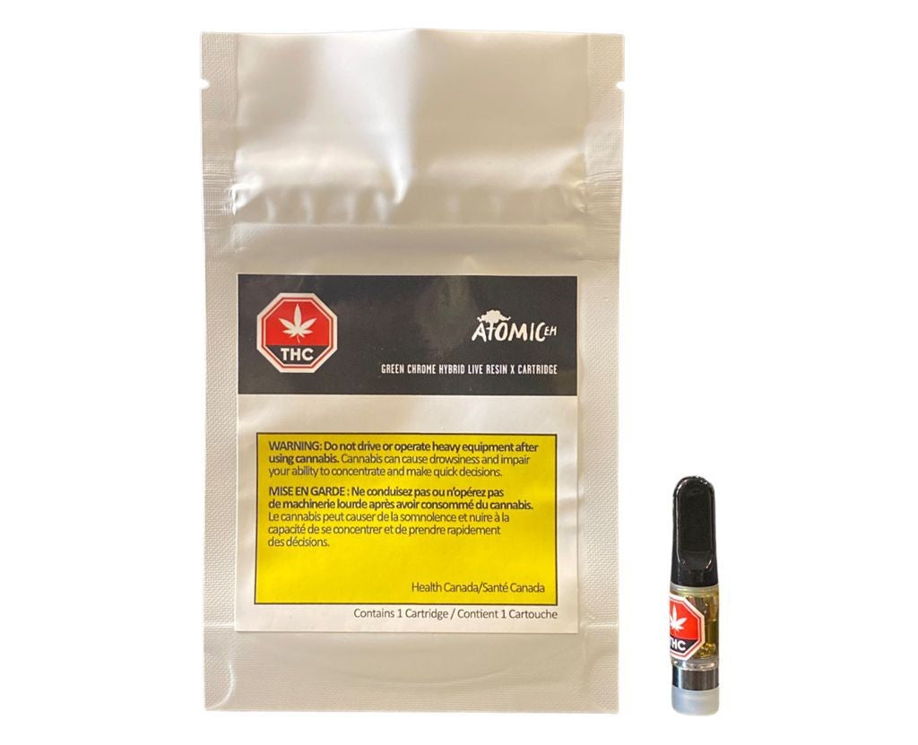 ATOMIC EH GREEN CHROME LIVE RESIN (H) 510 - 0.5G