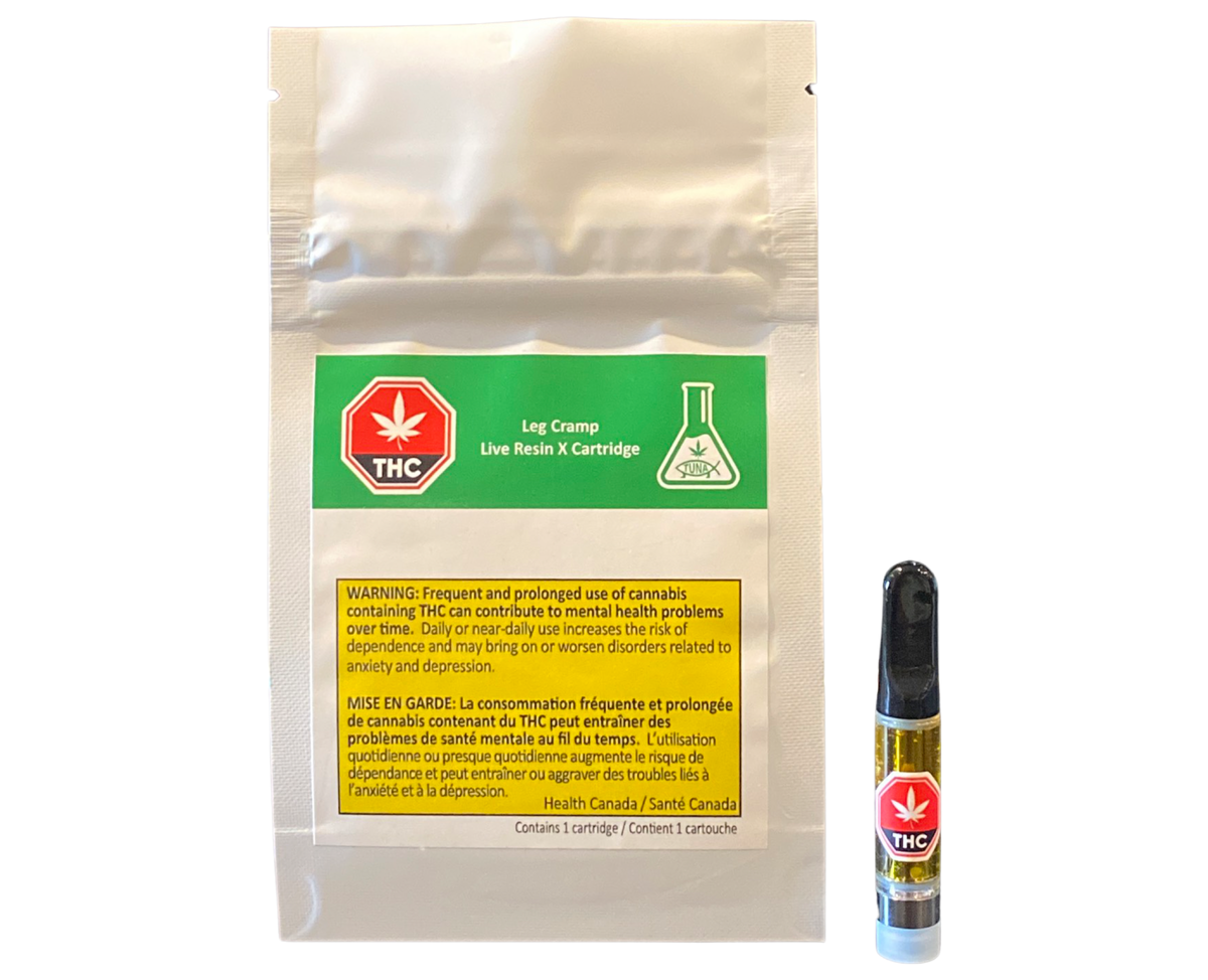 TUNAAAAROOM TRX LEG CRAMP LIVE RESIN (IND) 510 - 1G