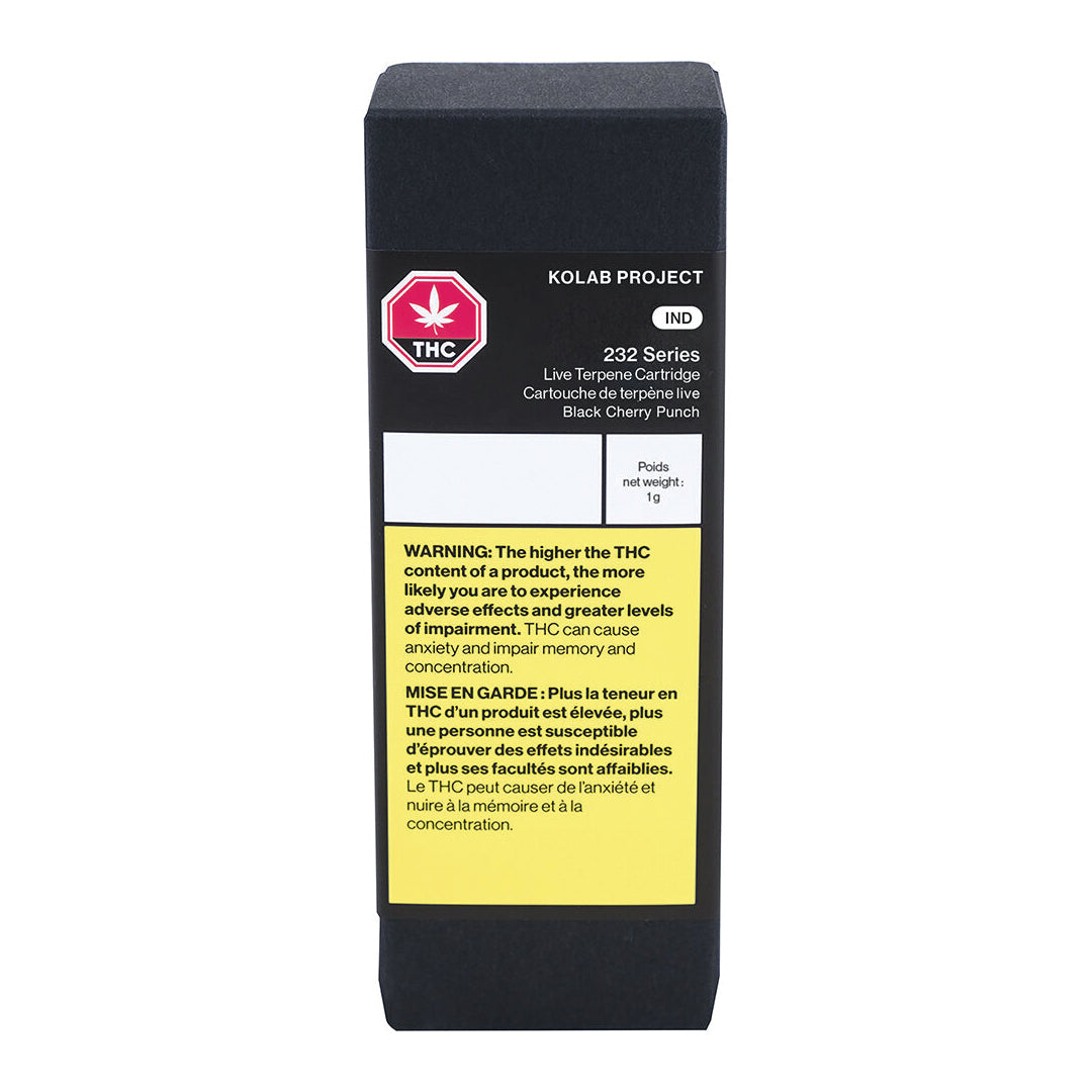 KOLAB PROJECT 232 SERIES BLACK CHERRY PUNCH (IND) 510 - 1G