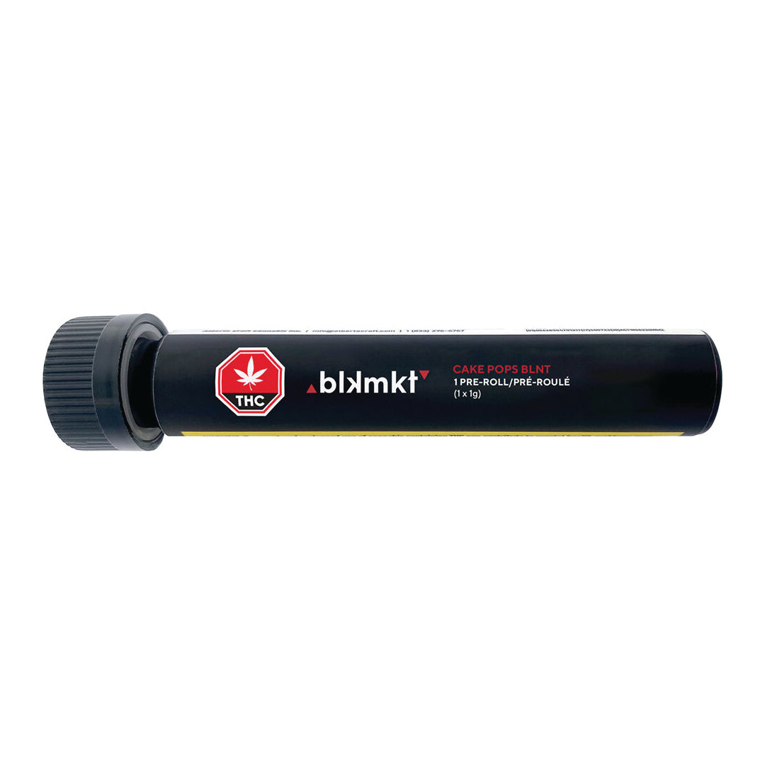 BLK MKT CAKE POPS BLNT (IND) PRE-ROLL - 1G X 1