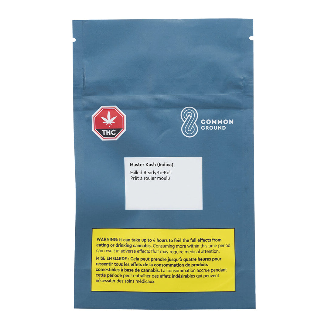 COMMON GROUND MASTER KUSH (IND) MILLED - 7G