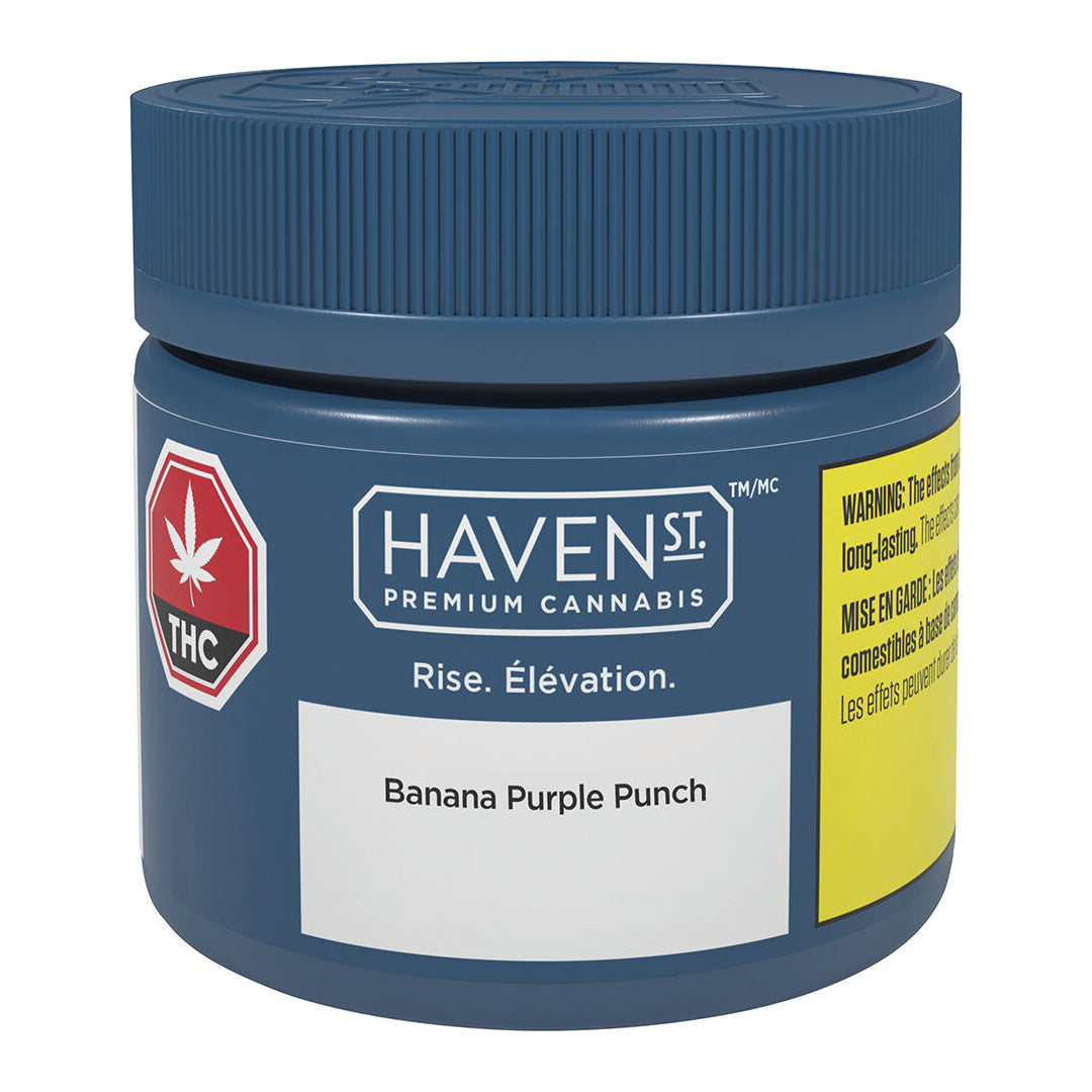 HAVEN ST BANANA PURPLE PUNCH (H) DRIED - 3.5G