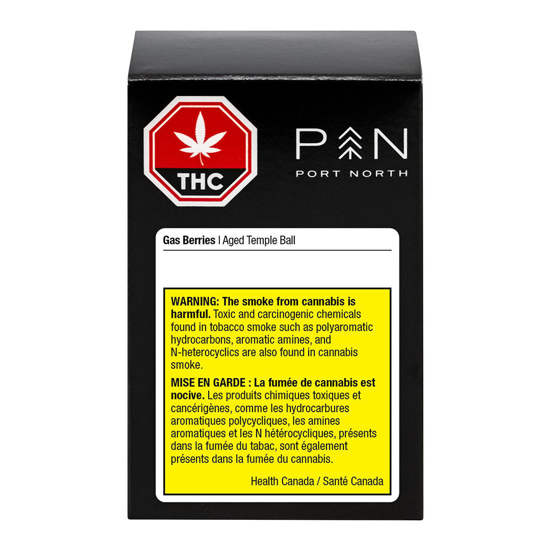 PORT NORTH GAS BERRIES AGED TEMPLE BALL (IND) HASH - 1G